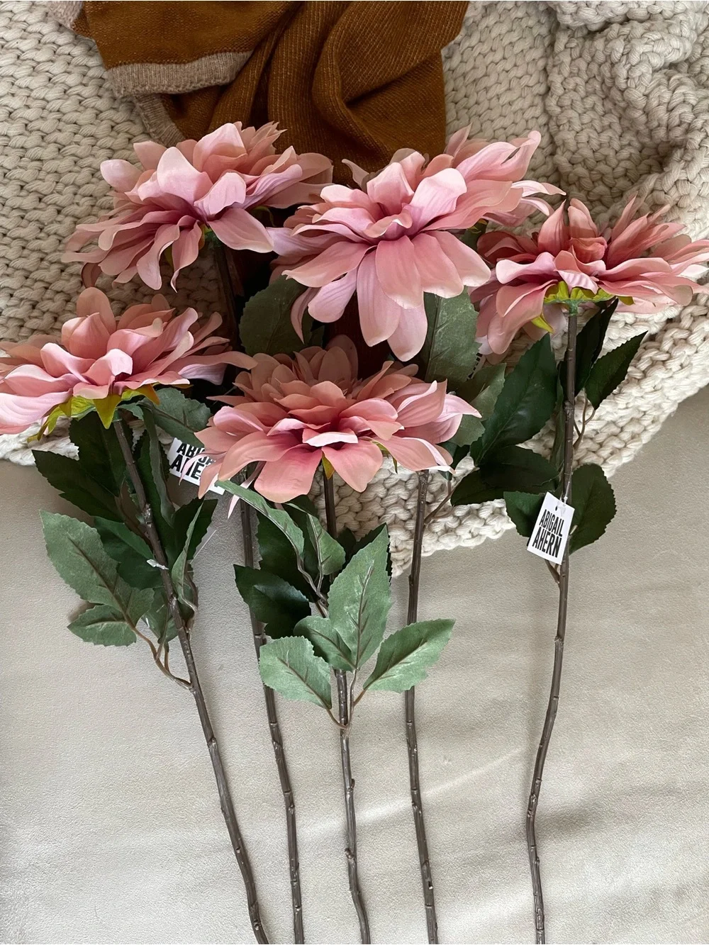 5 Abigail Ahern Dahlia Stems